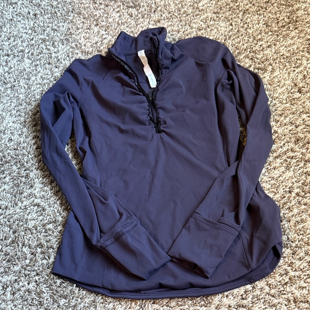Lululemon Women's Quarter-Zip Long Sleeve Top - dark purple